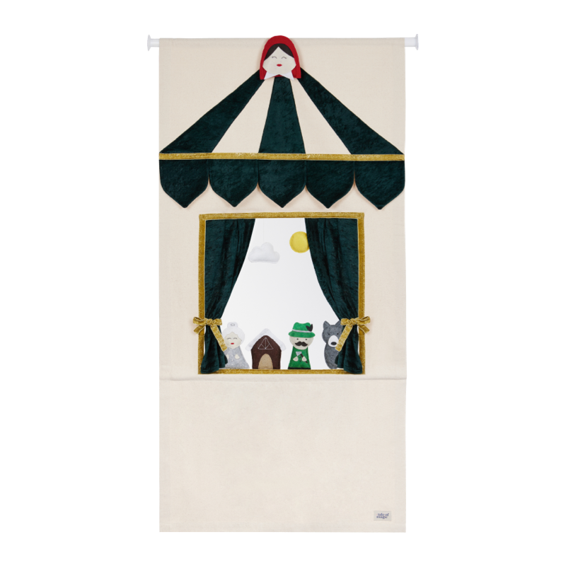 Théâtre de marionnettes — Vert et or